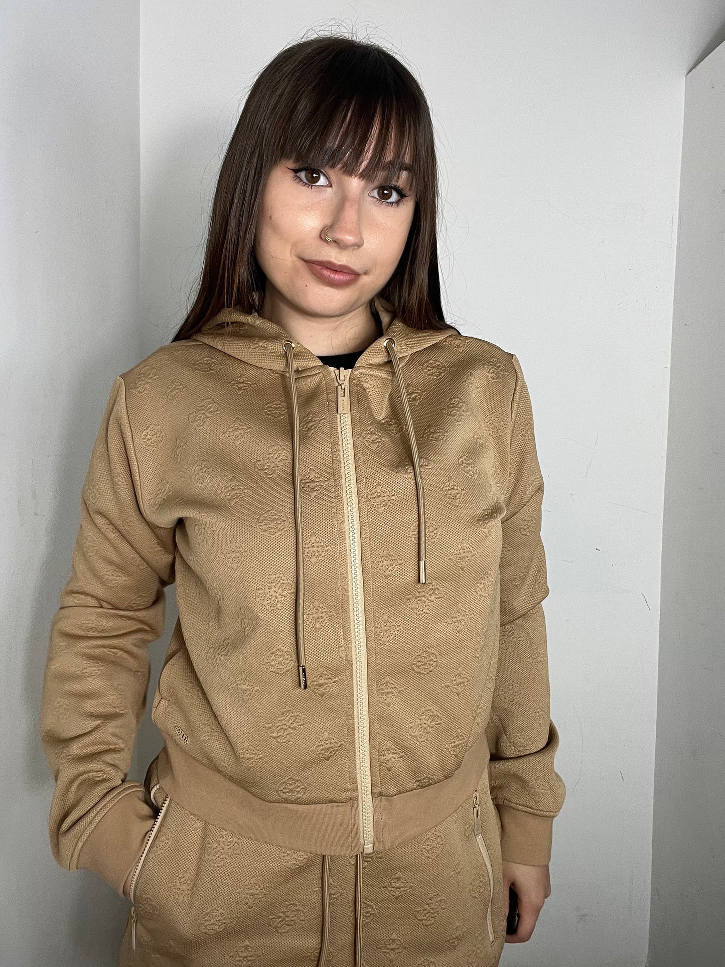Guess - Felpa Zip - V5YQ06KBSL2