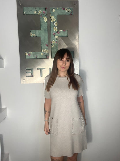 Nueva Vida - Abito Maglia Cristalli Virna