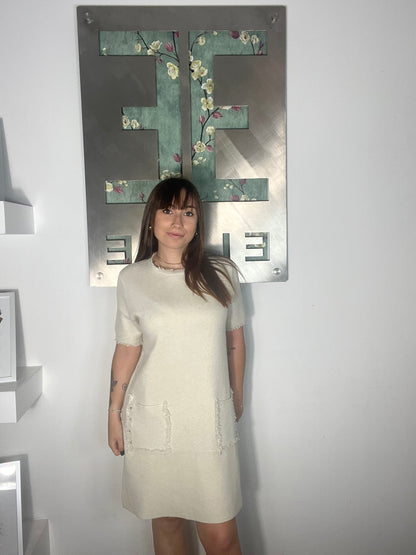 Nueva Vida - Abito Maglia Cristalli Virna