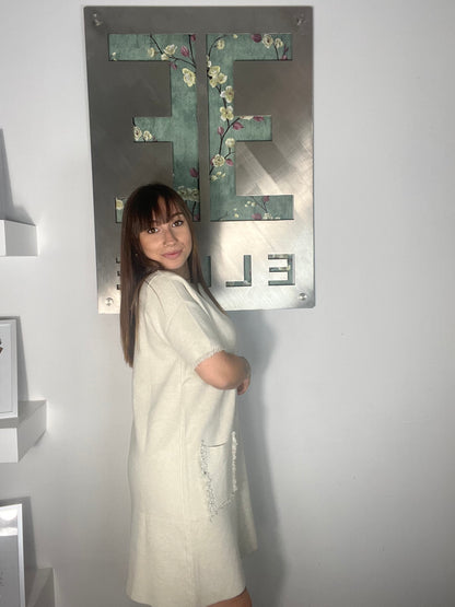 Nueva Vida - Abito Maglia Cristalli Virna