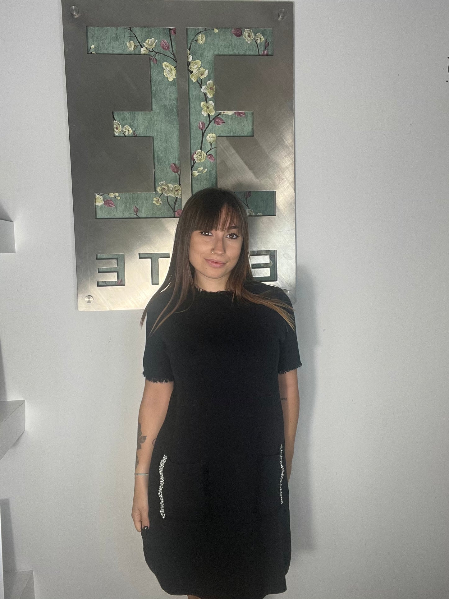 Nueva Vida - Abito Maglia Cristalli Virna