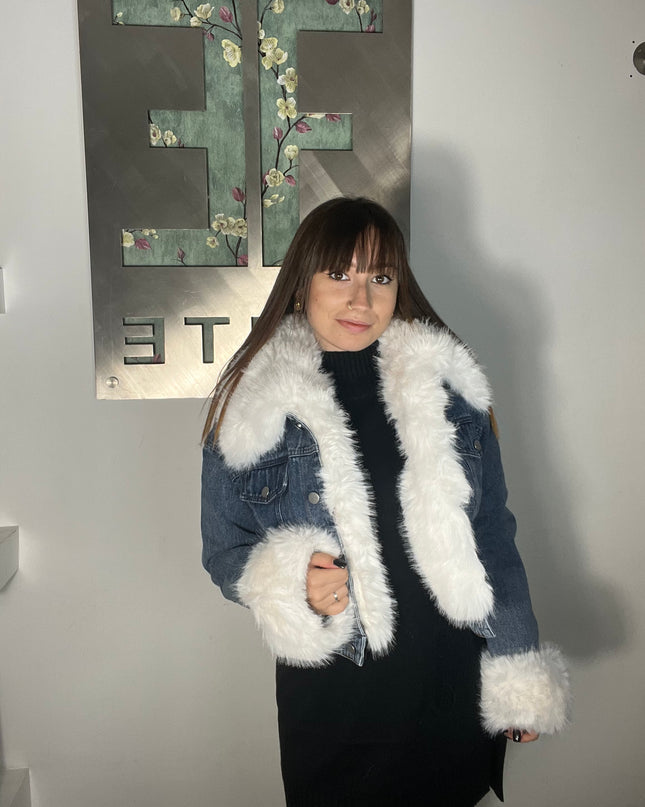 Nueva Vida - Jeans Pelliccia Barbi - JG0956 GIACCA BARBI