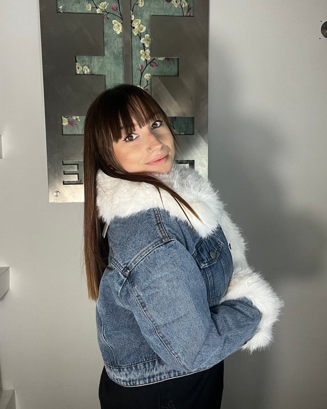 Nueva Vida - Jeans Pelliccia Barbi - JG0956 GIACCA BARBI