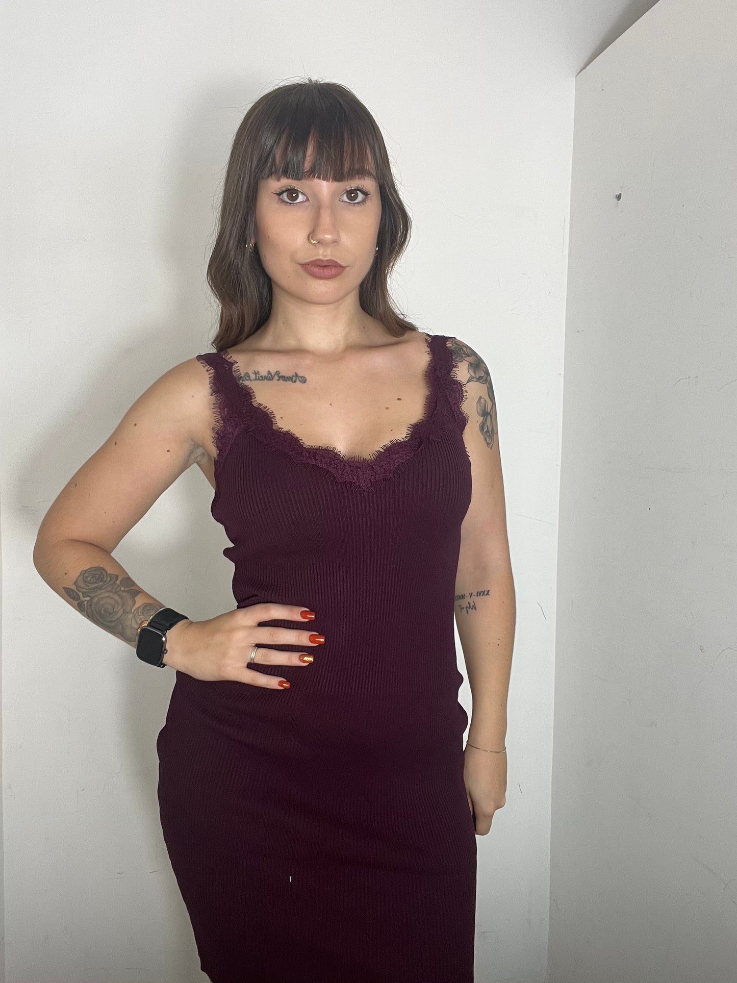 Nueva Vida - Abito Maglia Flora