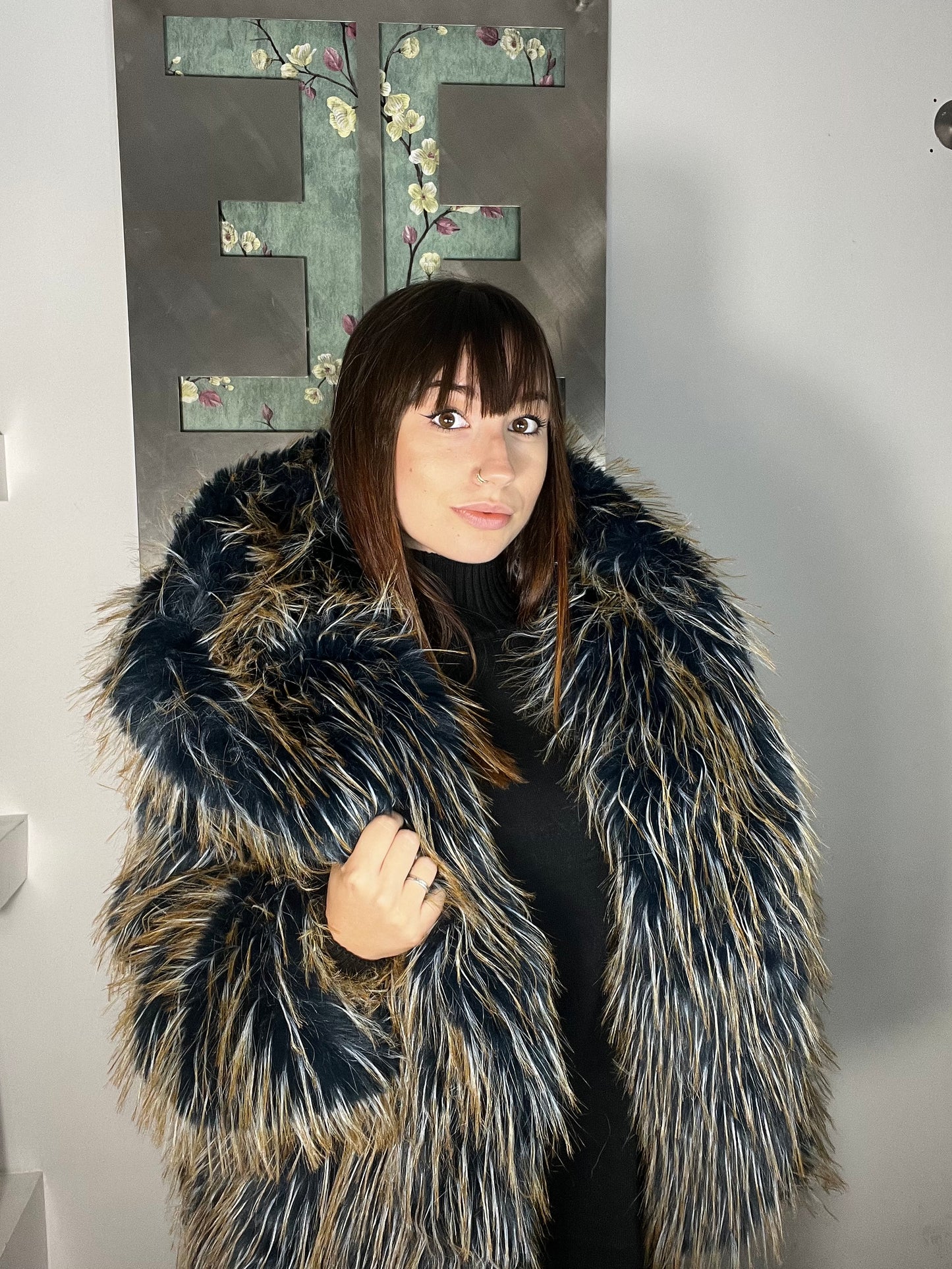 Nueva Vida - Pelliccia Blu Gialla Capp