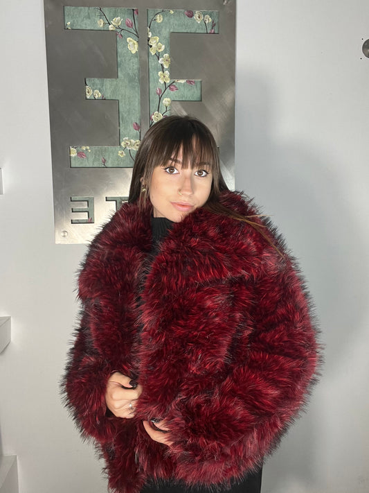Nueva Vida - Pelliccia Bordeaux