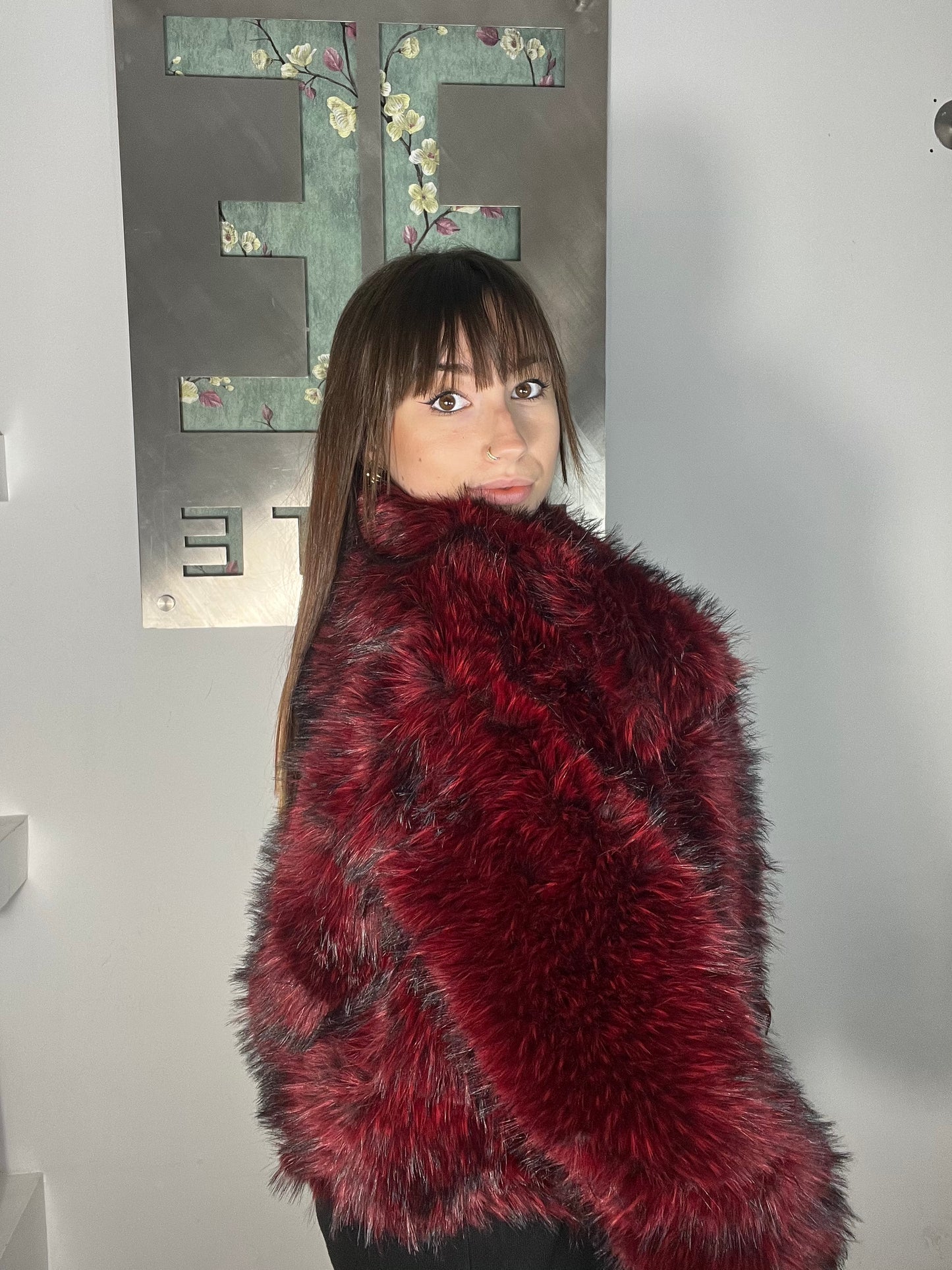 Nueva Vida - Pelliccia Bordeaux