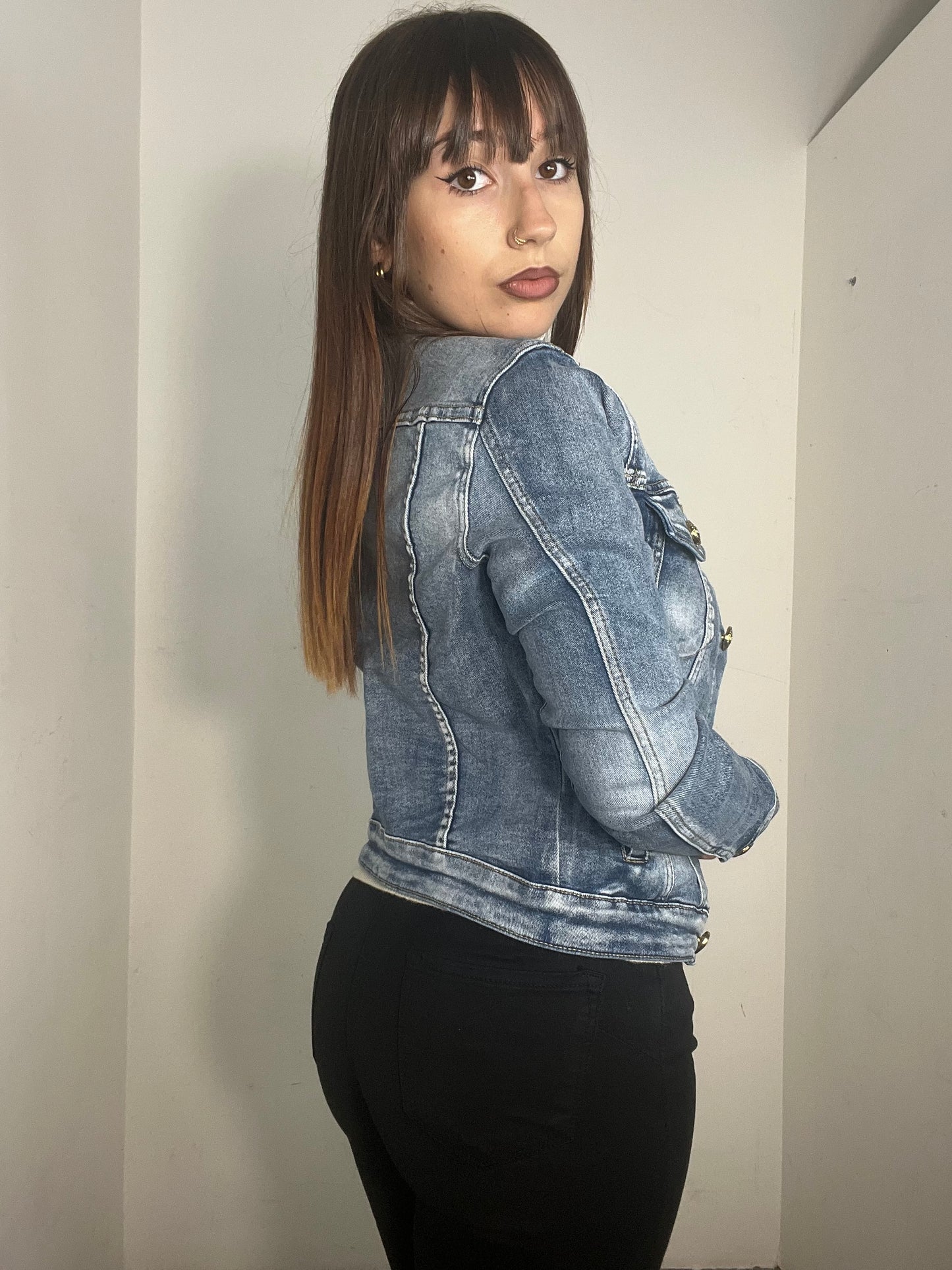 Nueva Vida - Giubbotto Jeans Tani