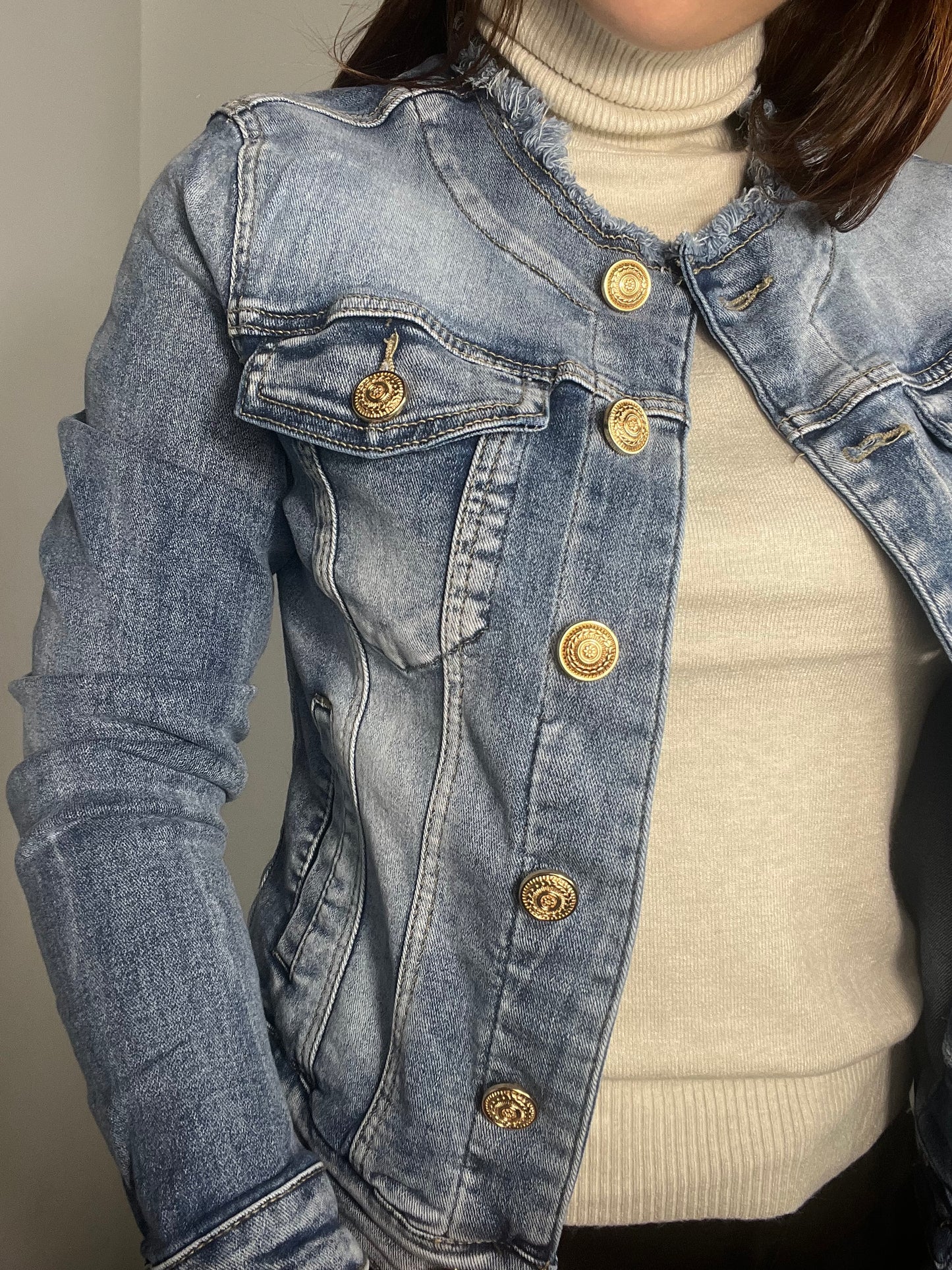 Nueva Vida - Giubbotto Jeans Tani