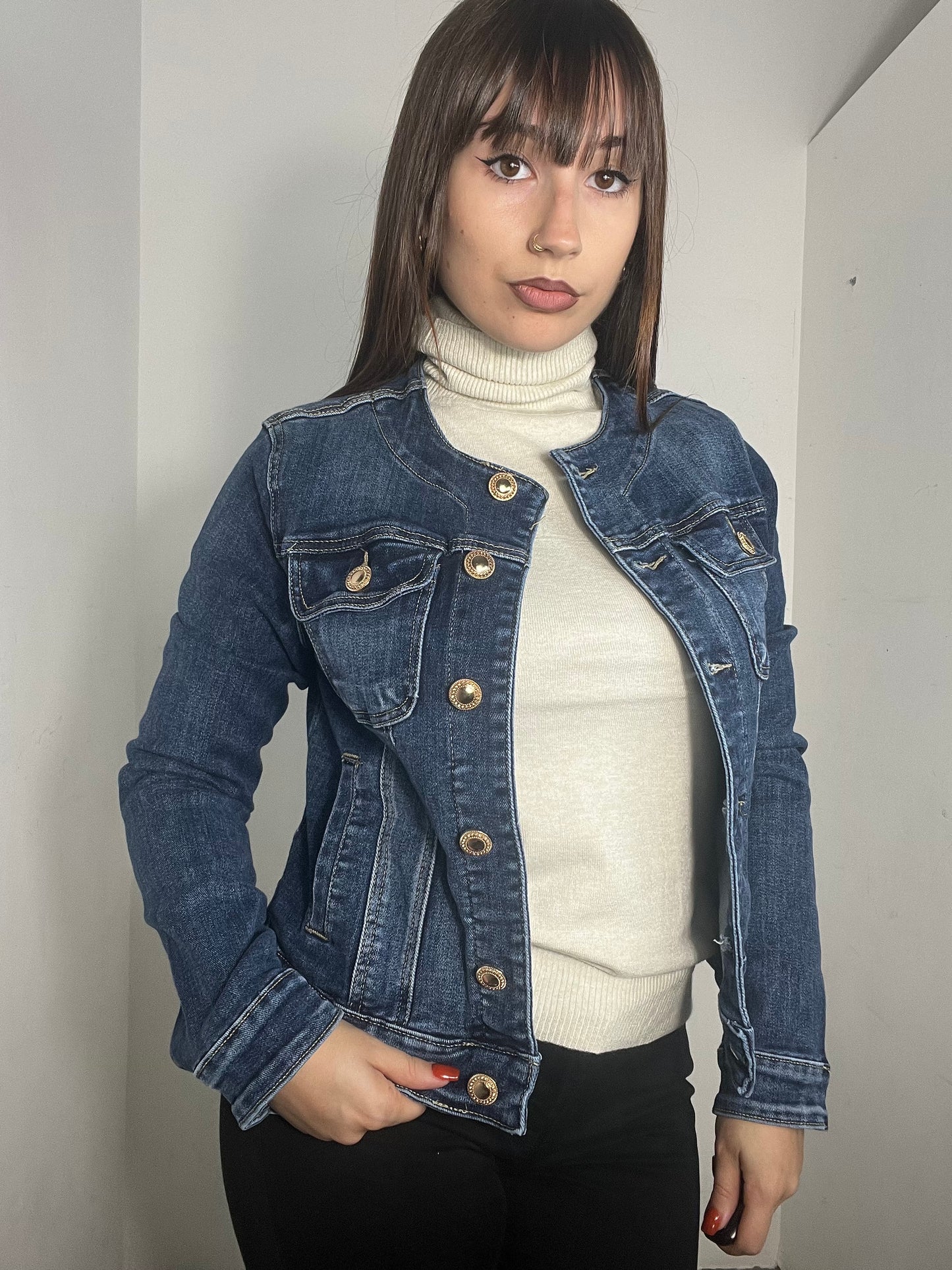 Nueva Vida - Giubotto Jeans Marta