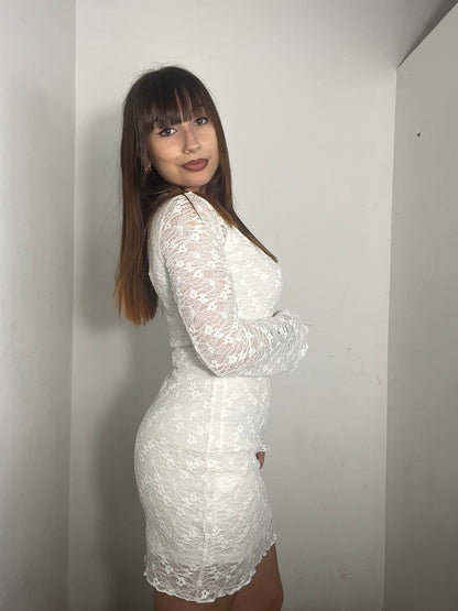 Nueva Vida - Mini Abito Pizzo Aurora - 7090