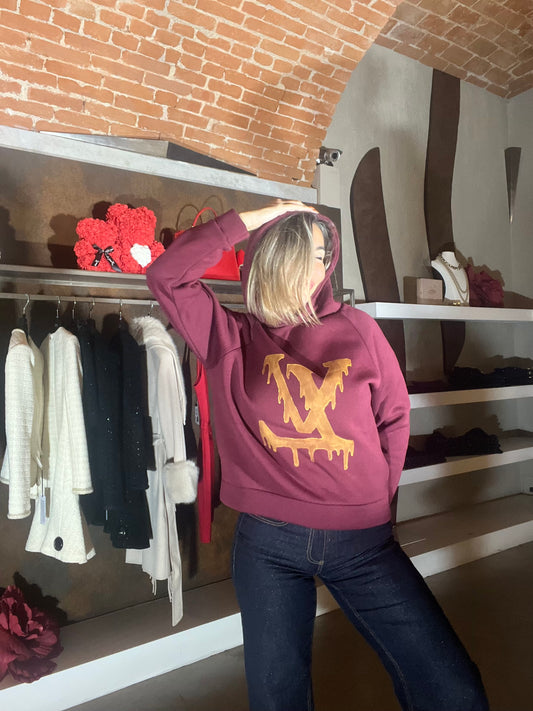 Fake News - Felpa Vuitton