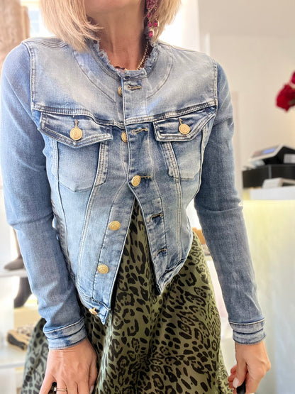 Nueva Vida - Giubbotto Jeans Irene
