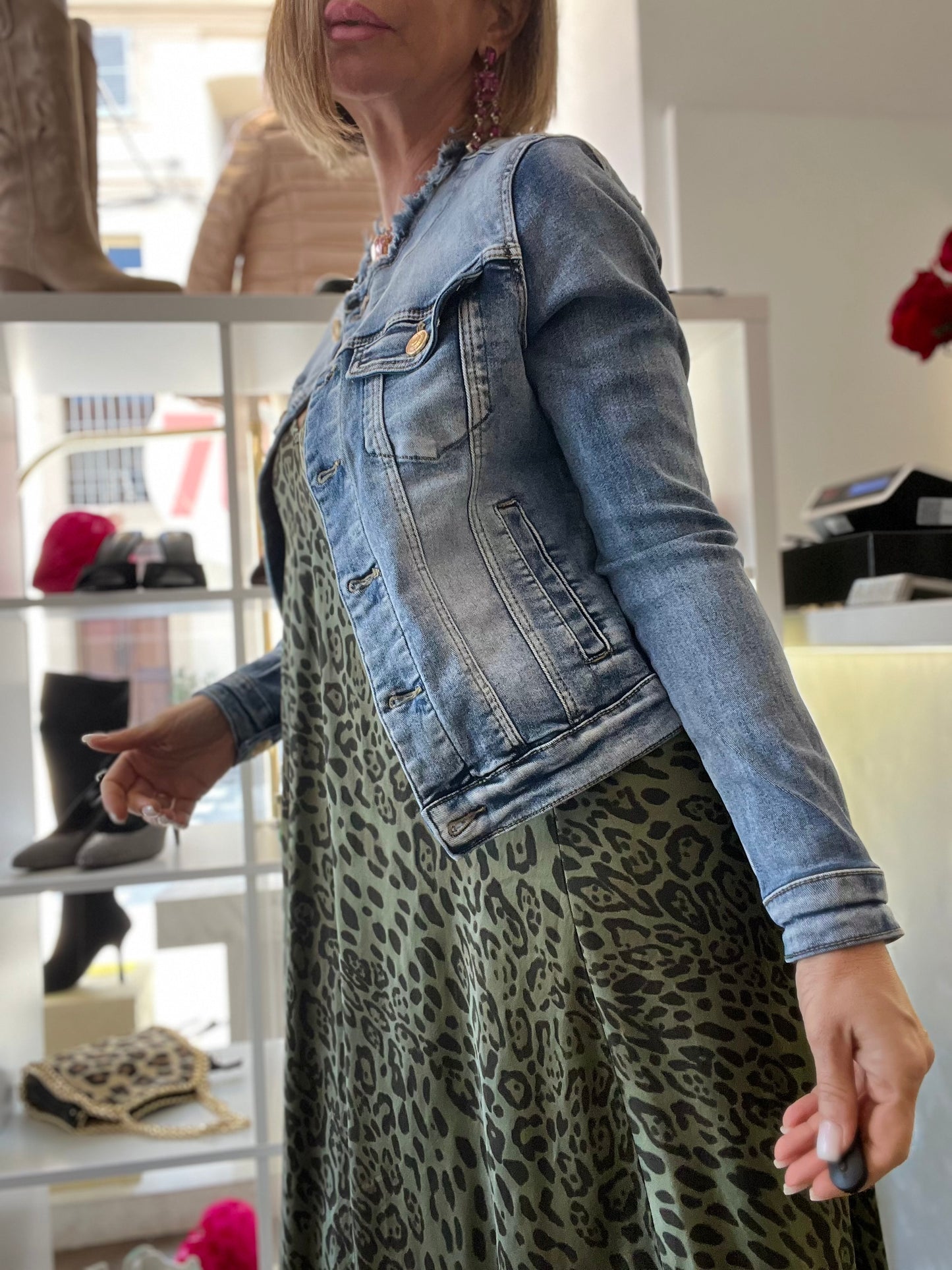 Nueva Vida - Giubbotto Jeans Irene