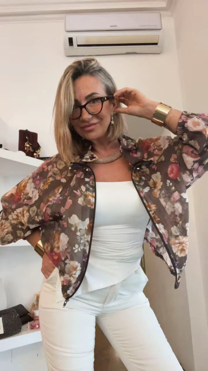 Nueva Vida - Giacca Fiore