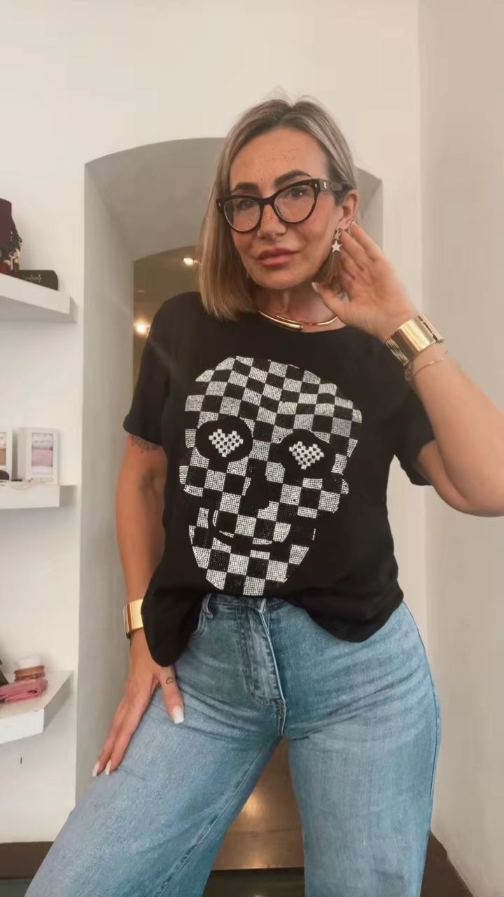 Nueva Vida - T-Shirt Teschio