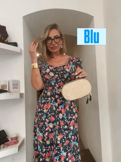 Nueva Vida - Abito Fiori Morbido