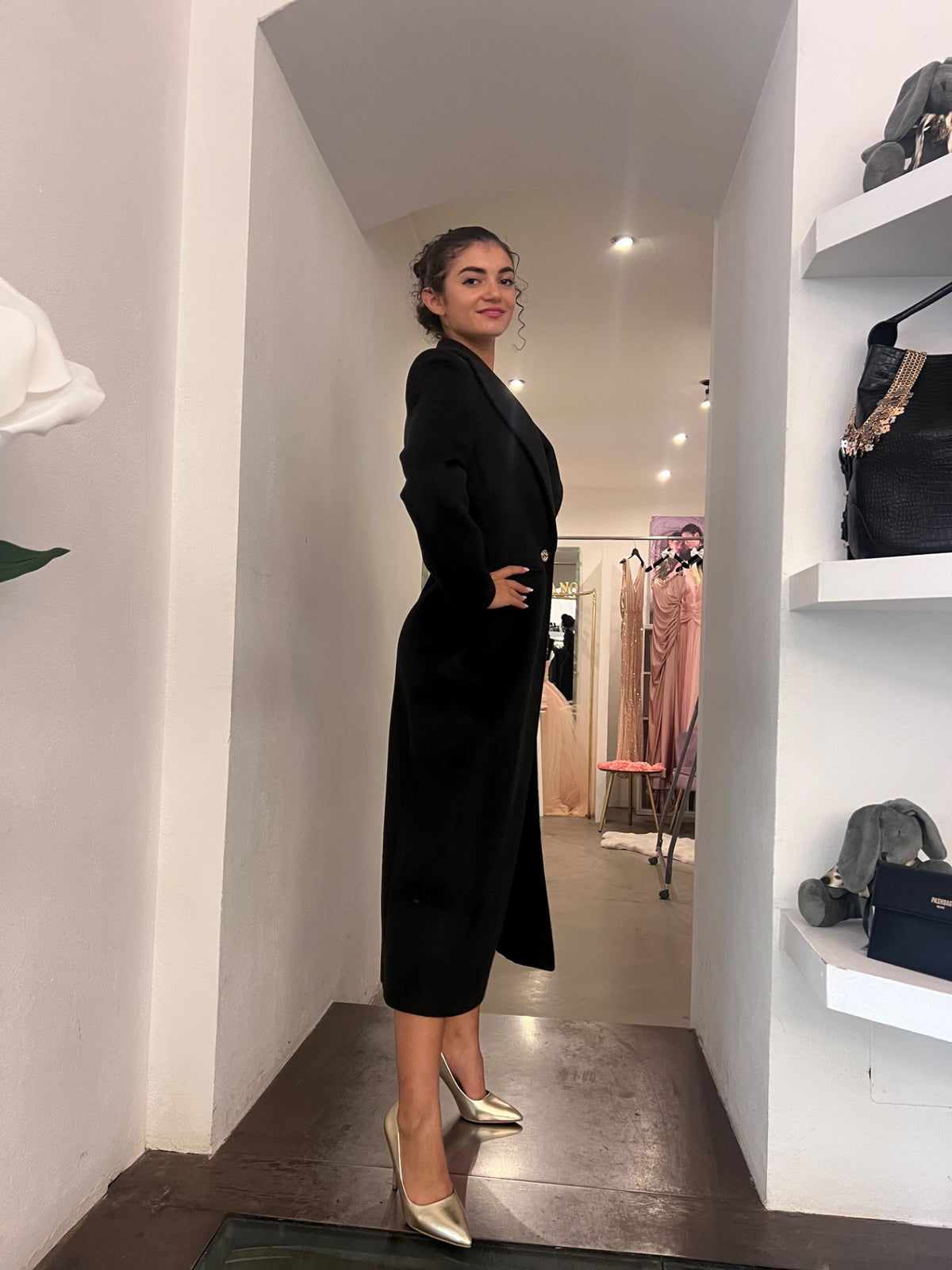 Cappotto Sleek - Nero