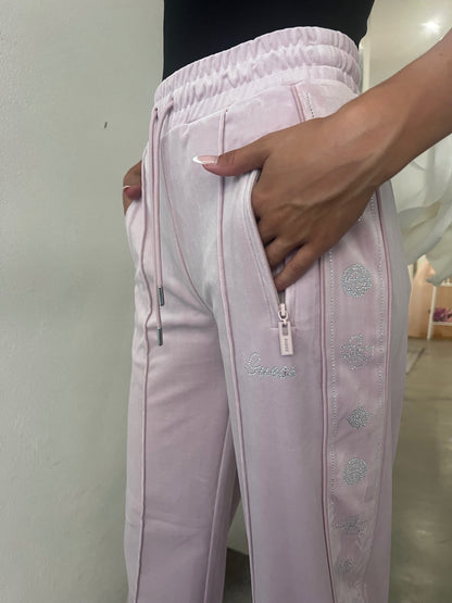 Pantalone Amalia - Nero / Rosa