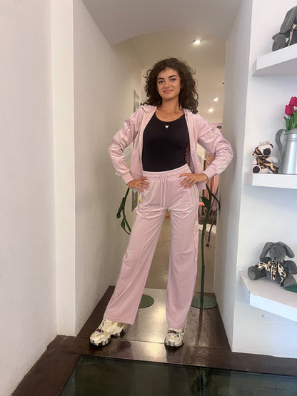 Pantalone Amalia - Nero / Rosa