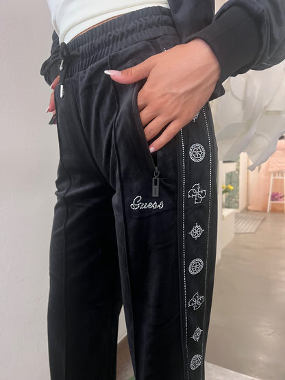 Pantalone Amalia - Nero / Rosa