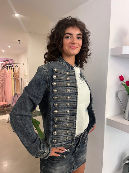 Nueva Vida - Giacca Jeans Giubba