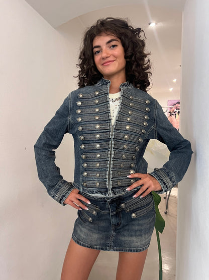 Nueva Vida - Giacca Jeans Giubba
