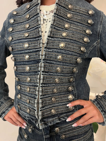 Nueva Vida - Giacca Jeans Giubba