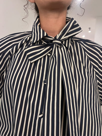 Camicia Rose - Blu / Beige