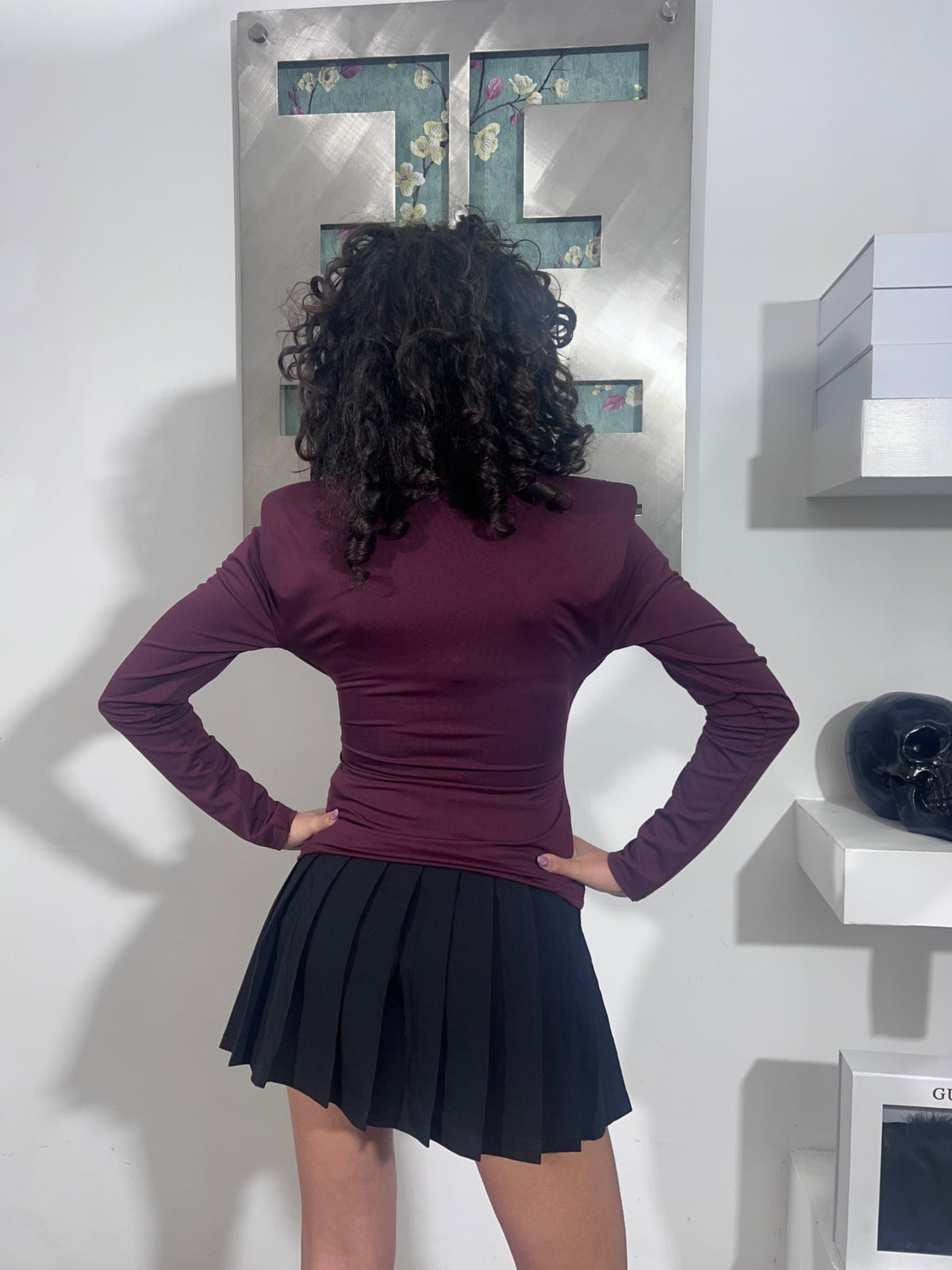 Maglia Gabriella - Nero / Ruggine / Bordeaux / Cioccolato