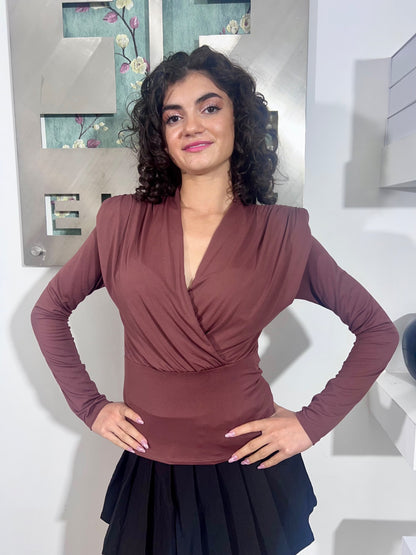 Maglia Gabriella - Nero / Ruggine / Bordeaux / Cioccolato