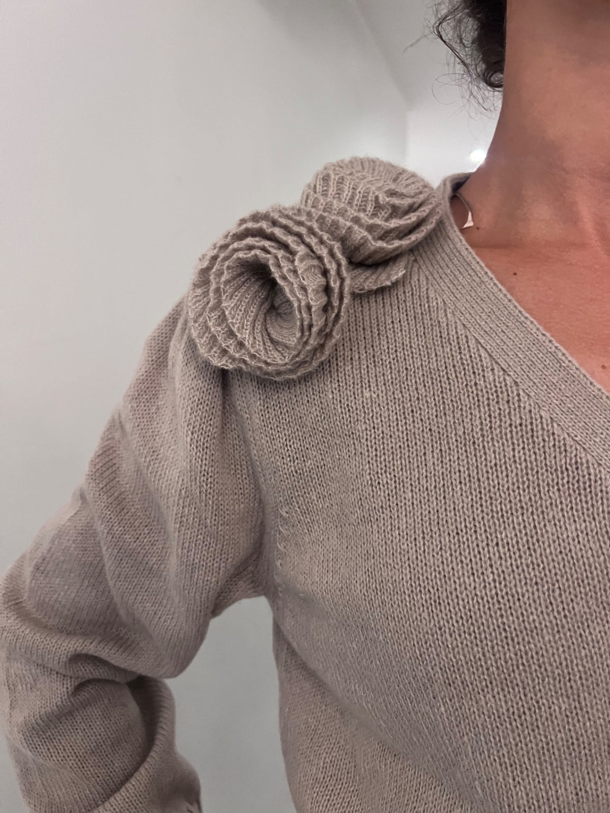 Cardigan Giusy - Nero / Grigio / Nocciola / Panna