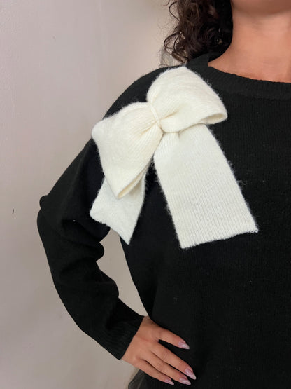 Girocollo Angela - Nocciola / Nero / Azzurro / Rosa / Cioccolato / Bianco
