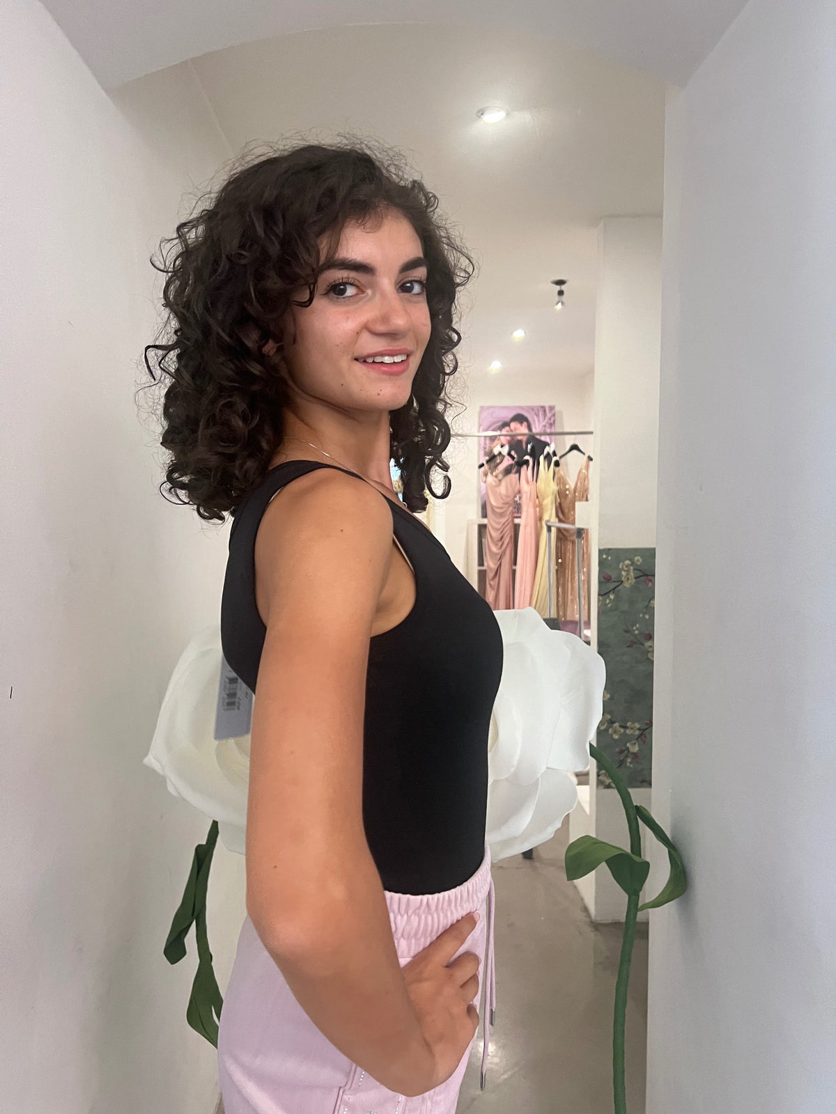 Top - Nero / Rosa / Burro