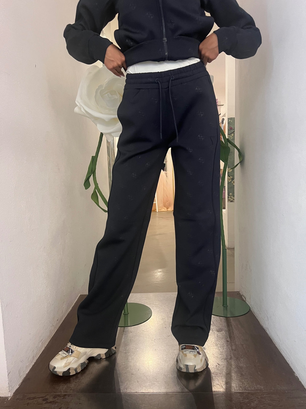 Pantalone - Blu / Burro