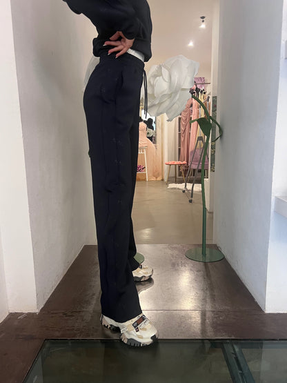 Pantalone - Blu / Burro