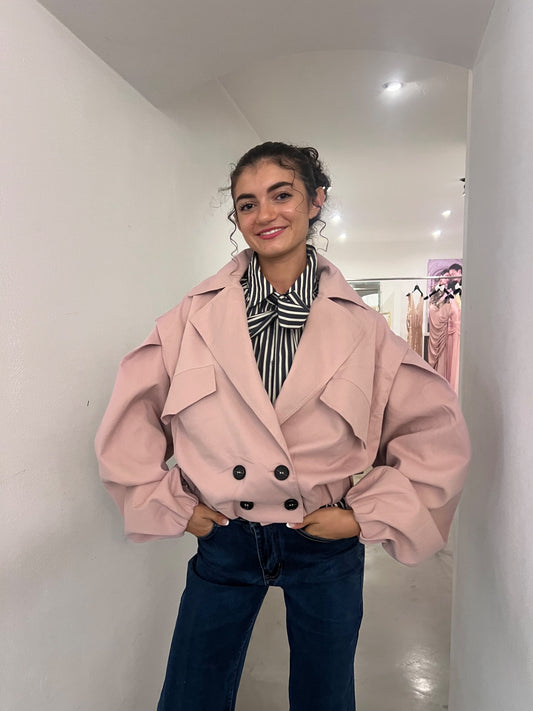 Giacca Dory - Rosa / Caramello