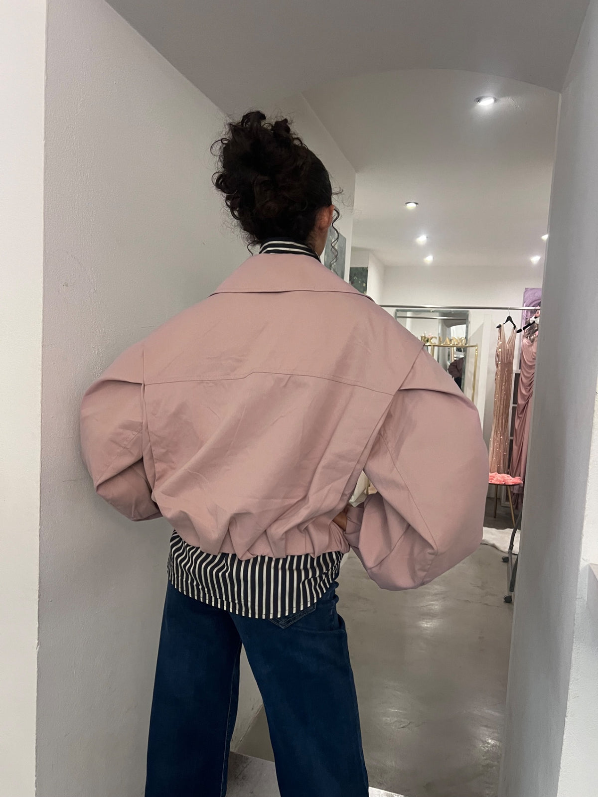 Giacca Dory - Rosa / Caramello