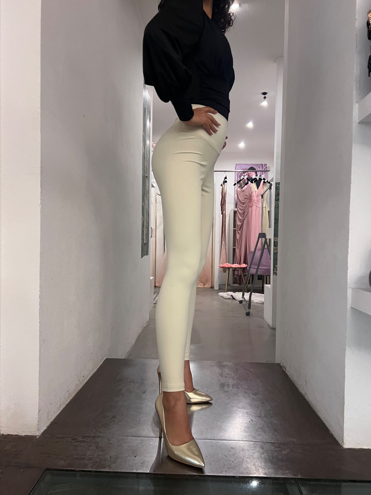 Leggins Lucia - Panna