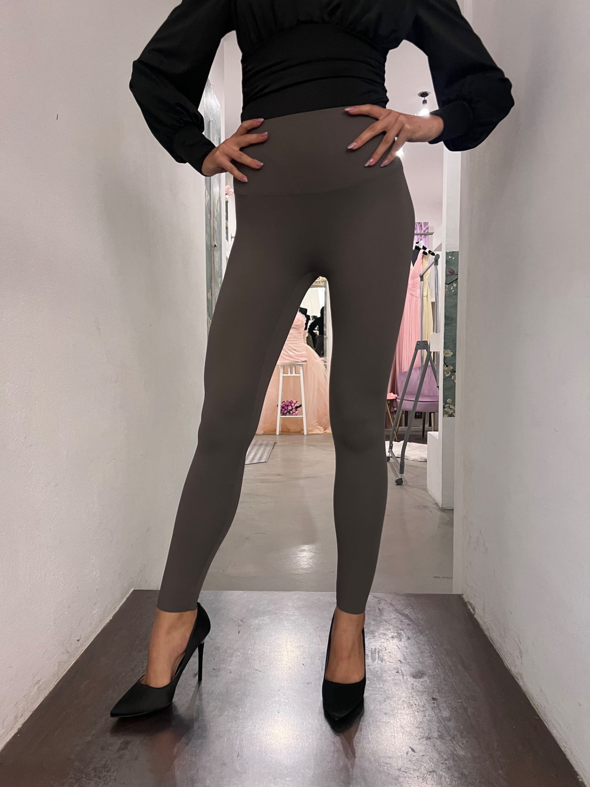 Leggins Laura - Tortora / Grigio