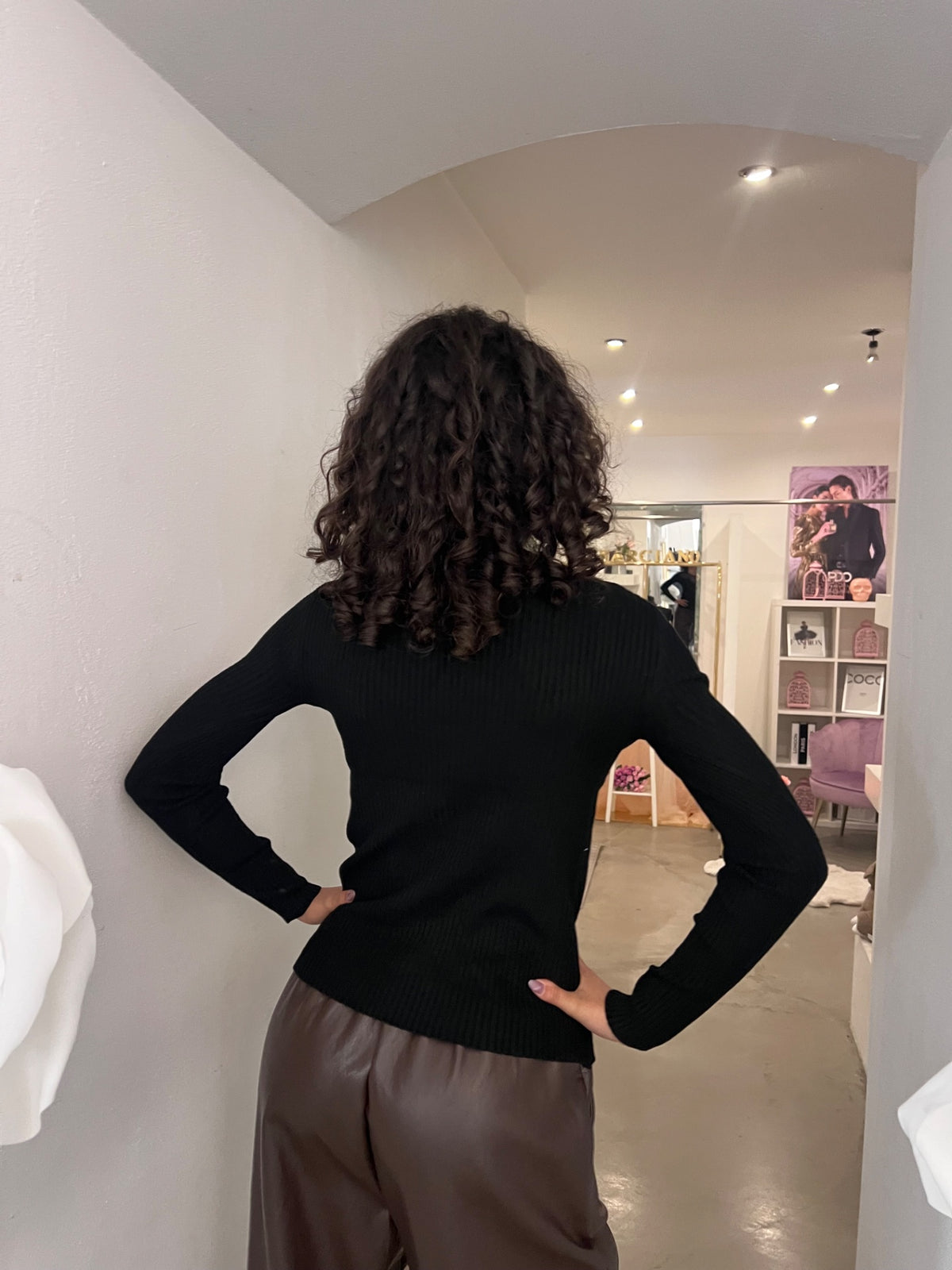 Girocollo Aurora - Nero / Bianco / Bordeaux