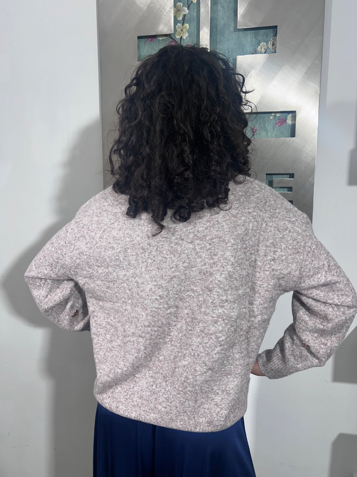 Maglia Ilenia - Beige / Cioccolato / Bordeaux