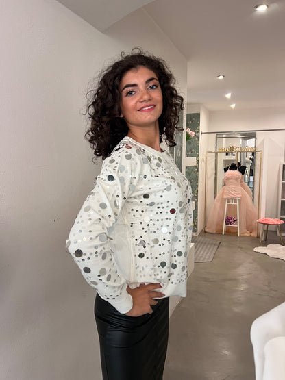 Girocollo Lorella - Grigio / Bianco / Nero / Bordeaux