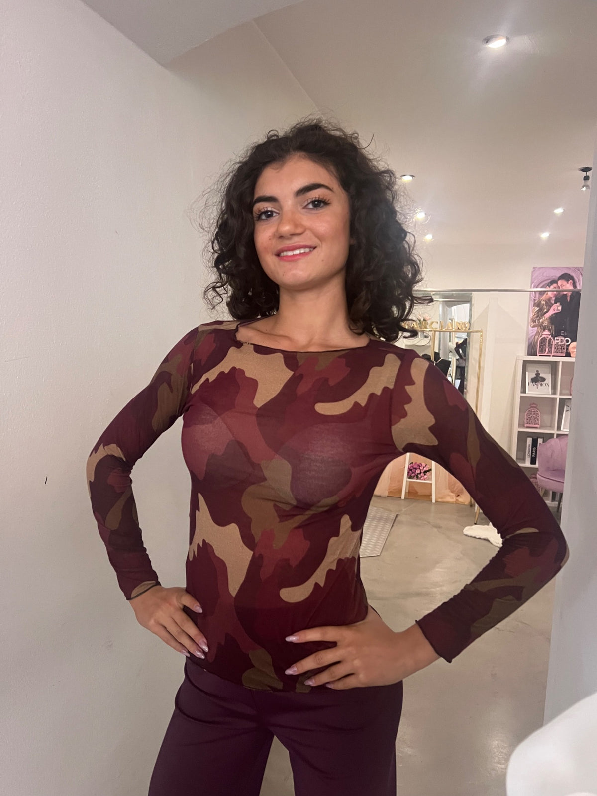 Girocollo Camouflage - Bo / Nero / Blu / Bordeaux