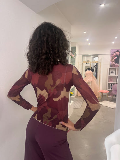 Girocollo Camouflage - Bo / Nero / Blu / Bordeaux