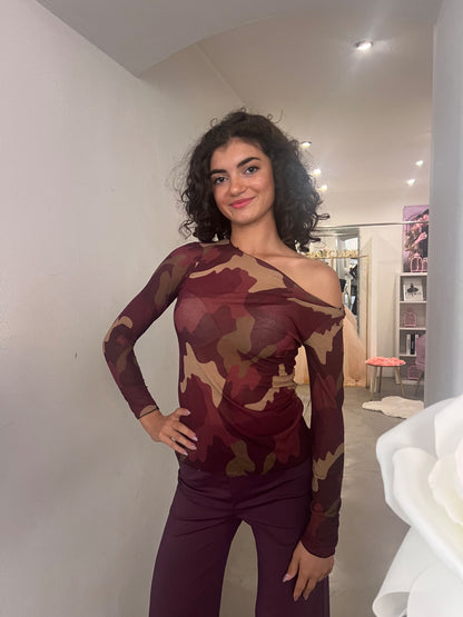 Girocollo Camouflage - Bo / Nero / Blu / Bordeaux