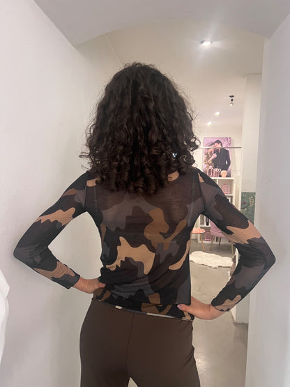 Girocollo Camouflage - Bo / Nero / Blu / Bordeaux