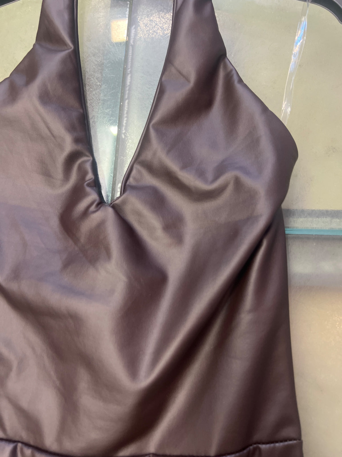 Tuta Ecopelle - Bordeaux / Cioccolato / Nero