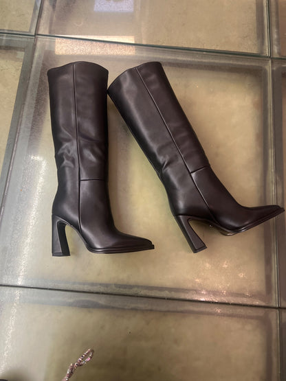 Stivale Tacco 10 Cm - Nero