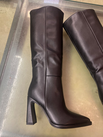 Stivale Tacco 10 Cm - Nero